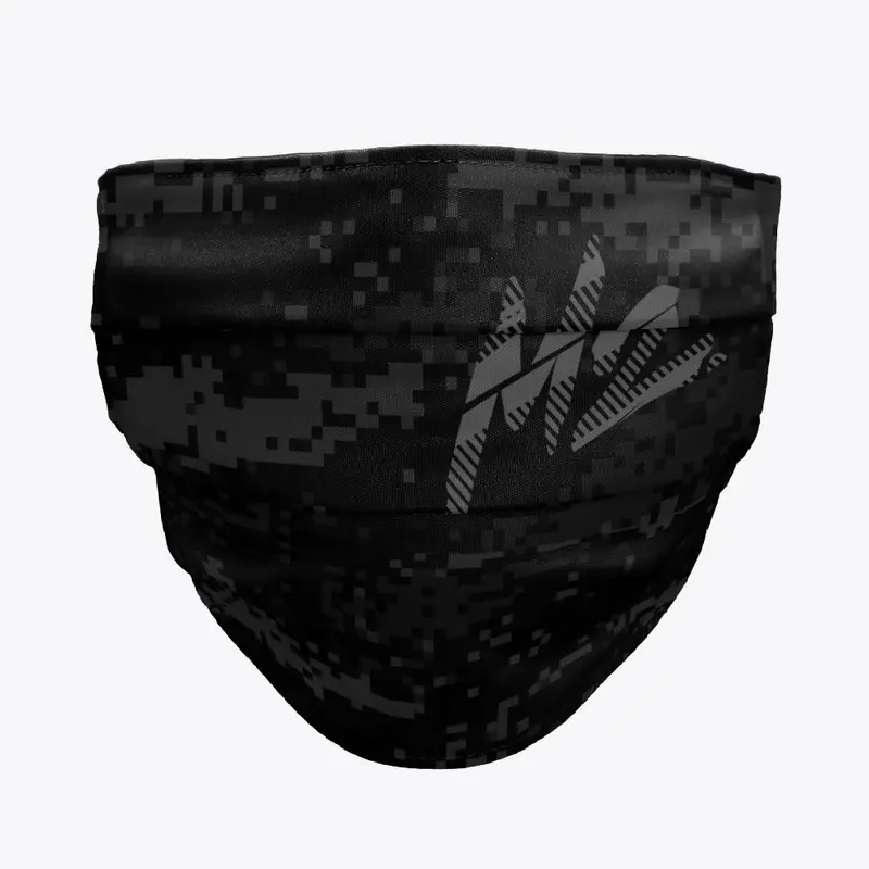 MASCARILLA NEGRA DE TELA M2ESPORTS